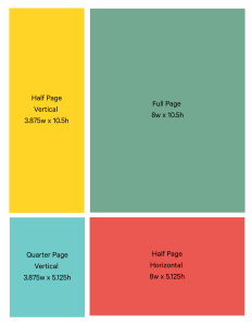 Ad layout example
